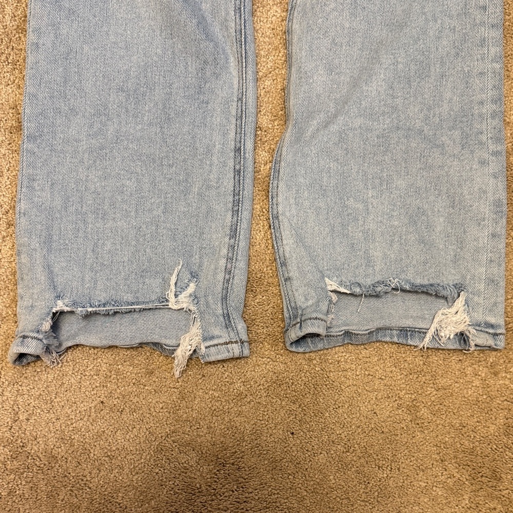 Lovervet Light Blue Distressed Women's Jeans - Picture 5 of 5